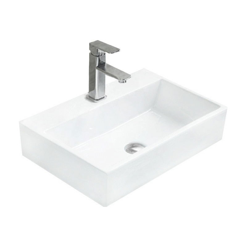 Mexen Paula lavabo sobremesa 53 x 36 cm, blanco - 21935300