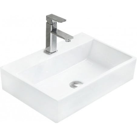 Mexen Paula lavabo à poser 53 x 36 cm, blanc - 21935300