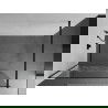 Mexen Kioto Duschwand 140 x 200 Walk-in cm, weißes Muster 8 mm, schwarz - 800-140-101-70-85
