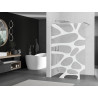Mexen Kioto dušisein Walk-in 120 x 200 cm, valge laine 8 mm, kroom - 800-120-101-01-97