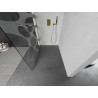 Mexen Kioto Dušisein Walk-in 110 x 200 cm, valge laineline 8 mm, kuldne - 800-110-101-50-97