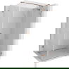 Mexen Lunar T douchecabine met openslaande deur rechts 115 x 100 cm, transparant, roségoud - 834T-115-100-60-00-P