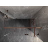 Mexen Lunar T tuš kabina s desnim otvaranjem 140 x 110 cm, prozirna, roza zlato - 834T-140-110-60-00-P