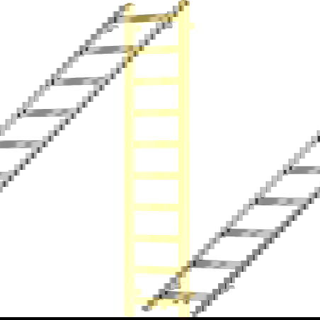 Mexen Bolt kopalniški radiator 1200 x 300 mm, 189 W, zlata barva - W126-1200-300-00-50