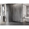 Mexen Lunar-B Duo preklopna tuš kabina 100 x 70 cm, prozirna, krom - 832-100L-070P-01-00