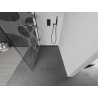 Mexen Kioto dušisein Walk-in 140 x 200 cm, valge laine 8 mm, must - 800-140-101-70-97