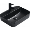 Mexen Alba Aufsatzwaschbecken 50 x 40 cm, Schwarz Matt - 21955085