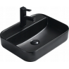 Mexen Alba lavabo sur plan 50 x 40 cm, noir mat - 21955085