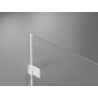Mexen Lunar-B Duo tuš kabina s kliznim vratima 95 x 80 cm, prozirna, bijela - 832-095L-080P-20-00
