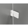 Mexen Lunar-B Duo tuš kabina s kliznim vratima 95 x 80 cm, prozirna, bijela - 832-095L-080P-20-00