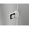 Mexen Lunar-B Duo tuš kabina s kliznim vratima 95 x 80 cm, prozirna, bijela - 832-095L-080P-20-00