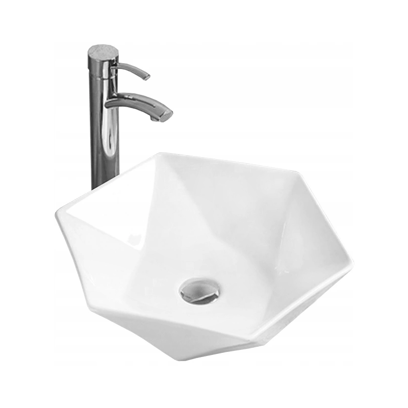 Mexen Mery opzetwastafel 48 x 41 cm, wit - 21984800