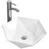 Mexen Mery lavabo de sobreponer 48 x 41 cm, blanco - 21984800