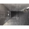 Mexen Lunar-B Duo Duschkabine, schwenkbar, 90 x 90 cm, transparent, weiß - 832-090L-090P-20-00