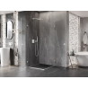 Mexen Lunar-B Duo pöörduv dušikabiin 95 x 95 cm, läbipaistev, valge - 832-095L-095P-20-00