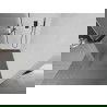 Mexen Kioto+ Duschwand mit Regal Walk-in 70 x 200 cm, satiniert, schwarz - 800-070-121-70-30