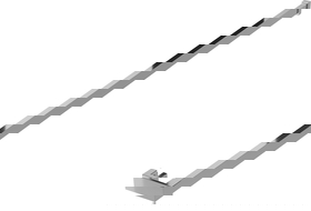 Mexen rail voor handdoeken voor douchewand, chroom - 800-06-01