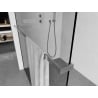 Mexen towel rail for shower wall, chrome - 800-06-01