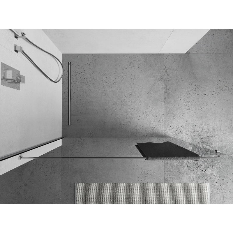 Mexen rail voor handdoeken voor douchewand, chroom - 800-06-01