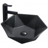 Mexen Mery countertop sink 48 x 41 cm, matte black - 21984885