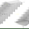 Mexen Lunar-B Duo draaideur douchecabine 100 x 80 cm, transparant, goud - 832-100L-080P-50-00