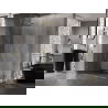 Mexen Lunar-B Duo draaideur douchecabine 100 x 90 cm, transparant, goud - 832-100L-090P-50-00
