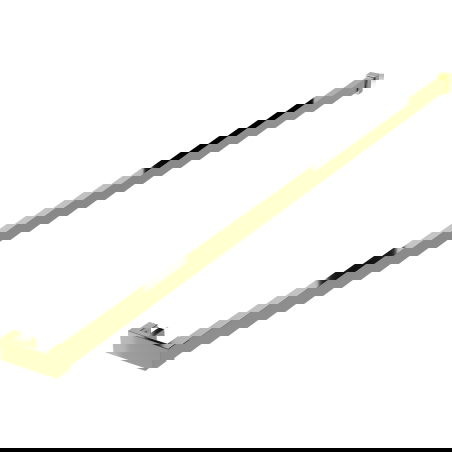 Mexen dvieņu stienis dušas sieniņai, zelta - 800-06-50