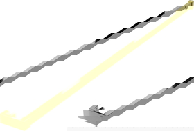 Mexen barra para toallas para pared de ducha, dorado - 800-06-50