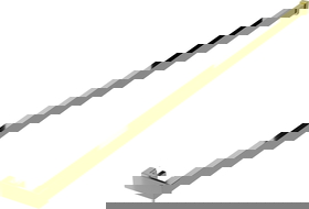 Mexen rampe à serviettes pour paroi de douche, doré - 800-06-50