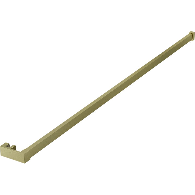 Mexen handdoekreling voor douchewand, goud geborsteld - 800-06-55