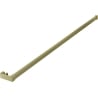 Mexen rail for towels on shower wall, brushed gold - 800-06-55