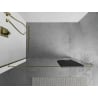 Mexen rail for towels on shower wall, brushed gold - 800-06-55