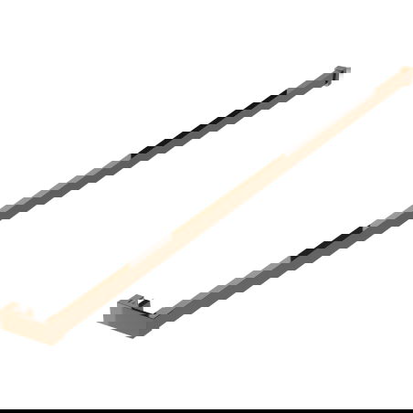 Mexen barre de serviette pour paroi de douche, or rose - 800-06-60