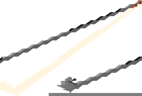 Mexen Handduch-Railing fir Duschwand, Rousegull - 800-06-60