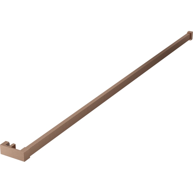 Mexen towel rail for shower wall, brushed copper - 800-06-65