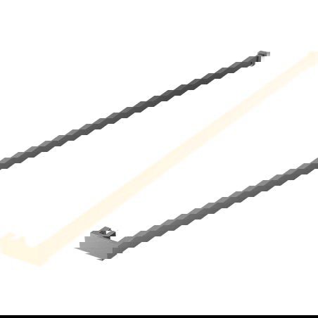 Mexen držalo za brisače za tuš kabino, brušeni baker - 800-06-65