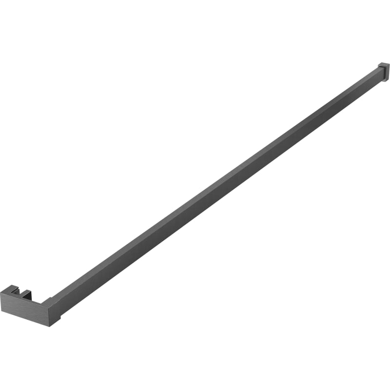 Mexen handdoekrail voor douchewand, geborsteld gun gray - 800-06-66