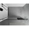 Mexen barre porte-serviettes pour paroi de douche, noire - 800-06-70