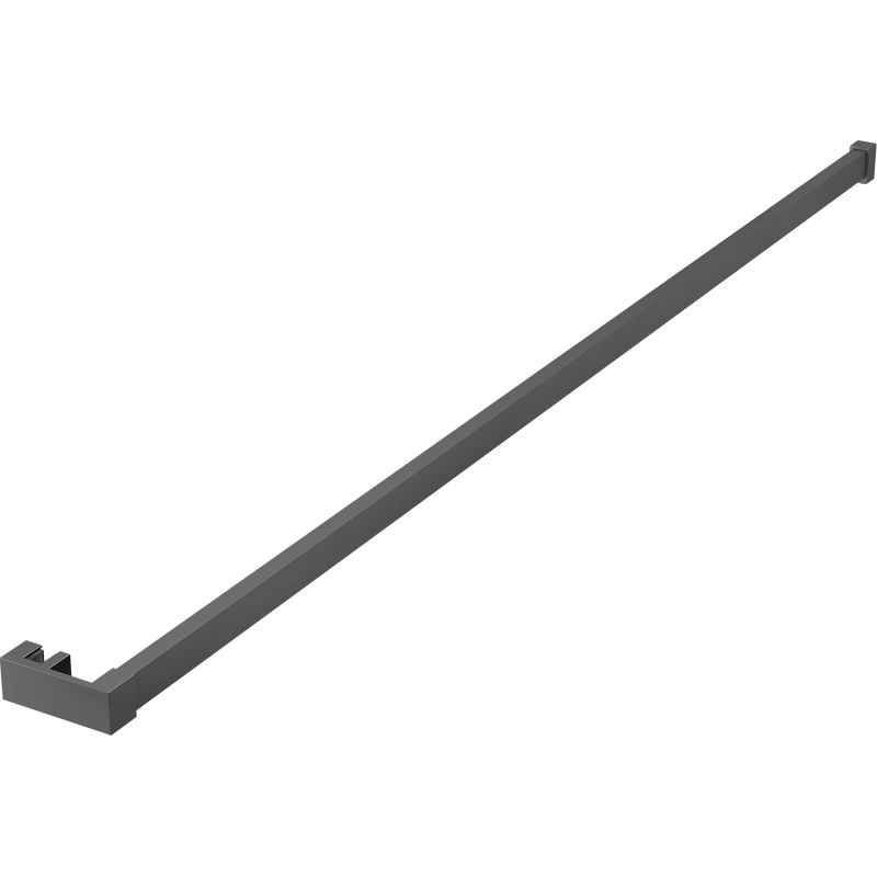 Mexen handdoekreling voor douchewand, gunmetal - 800-06-95