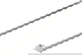 Mexen Handtuchhalter für Duschwand, gebürsteter Nickel - 800-06-97