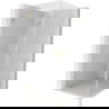 Mexen Lunar-B Duo douchecabine scharnierend 80 x 80 cm, transparant, geborsteld goud - 832-080L-080P-55-00
