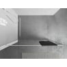 Mexen Uni-R barre porte-serviettes pour paroi de douche, blanche - 800-06-20
