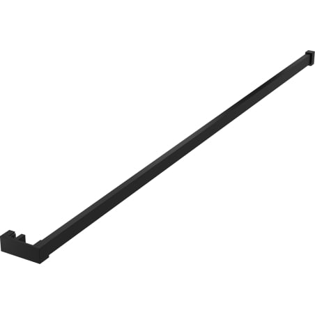 Mexen barra para toallas para mampara de ducha, negro - 800-06-70