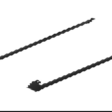 Mexen Handtuchhalter für Duschwand, schwarz - 800-06-70