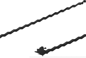Mexen towel rail for shower wall, black - 800-06-70