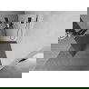 Mexen Kioto+ paroi de douche avec étagère Walk-in 100 x 200 cm, miroir, noir - 800-100-121-70-50