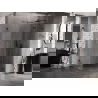 Mexen Lunar T Duschkabine rechts öffnend 120 x 90 cm, transparent, schwarz - 834T-120-090-70-00-P