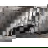 Mexen Lunar T Duschkabine rechts öffnend 130 x 90 cm, transparent, schwarz - 834T-130-090-70-00-P