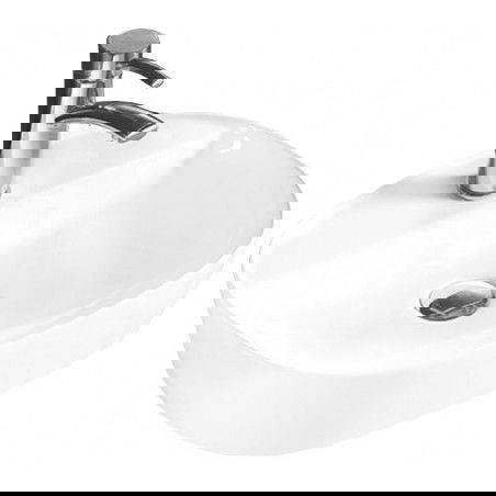 Mexen Iris lavabo sobre encimera 50 x 38 cm, blanco - 21995000