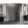 Mexen Lunar T desna kutna tuš kabina 120 x 120 cm, prozirna, gun metal - 834T-120-120-95-00-P